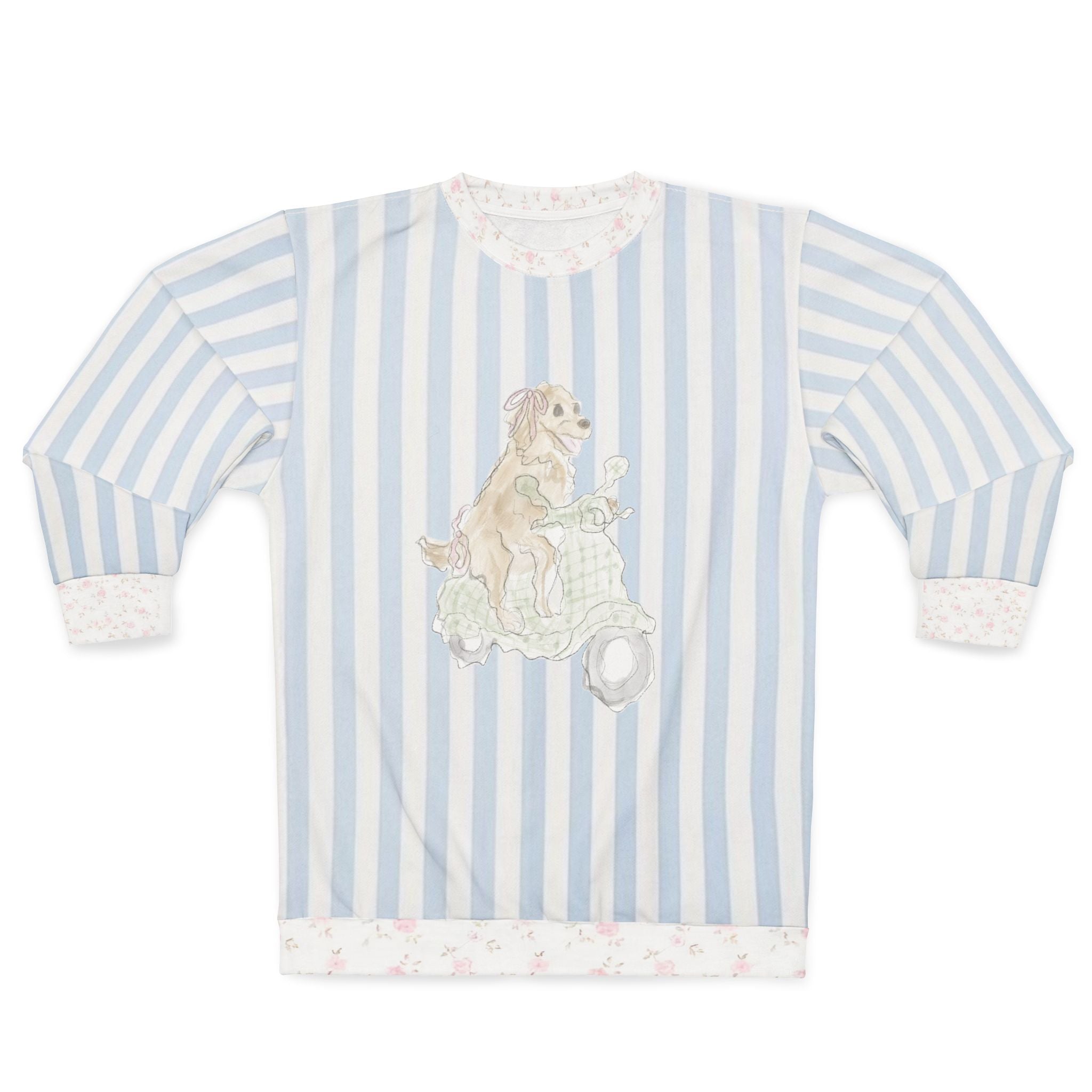 Striped Bum Crewneck